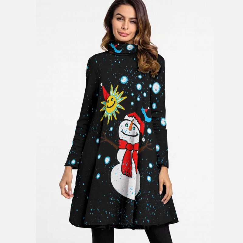 Snow Blossom Dress