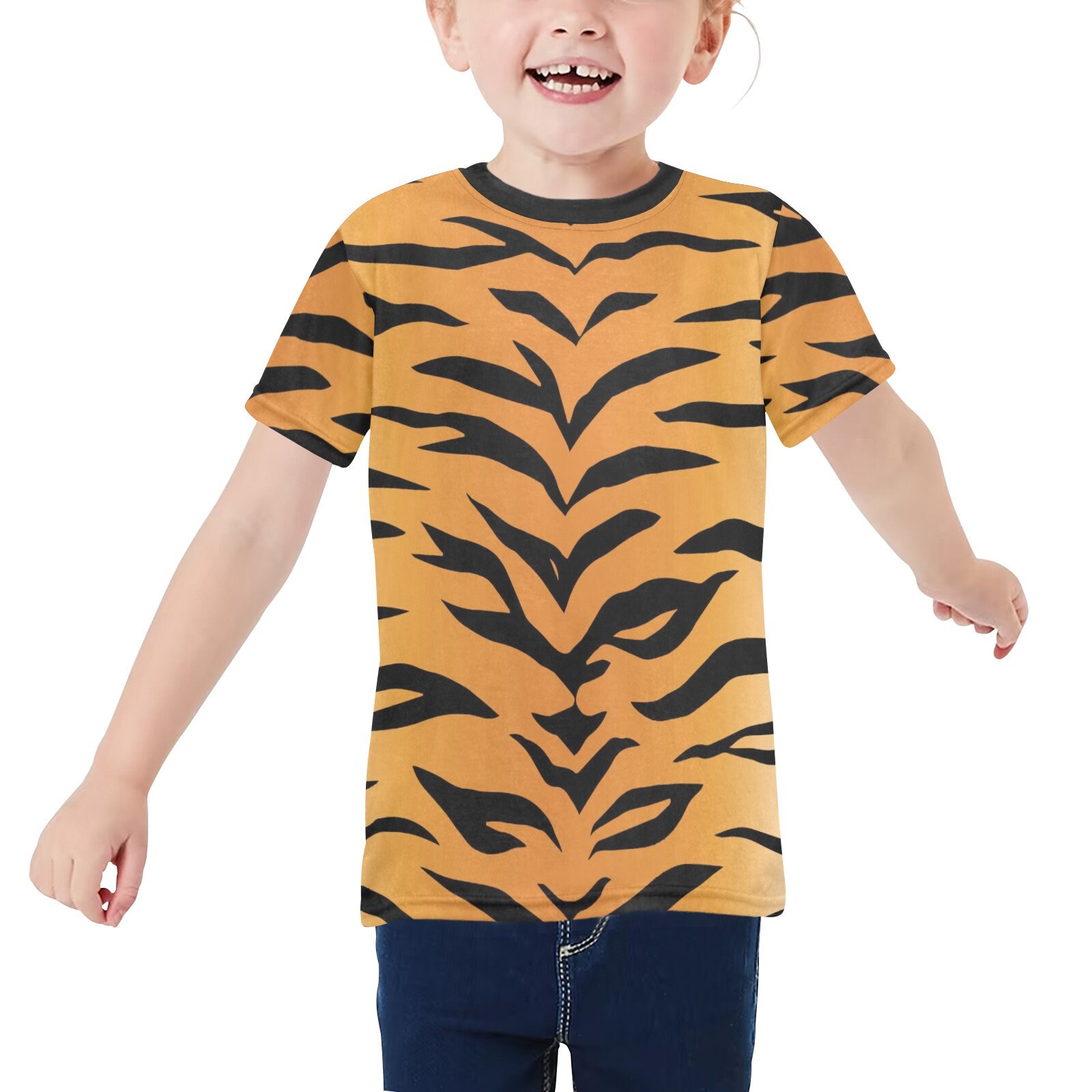 Tijgerprint shirt kind hotsell