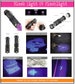 Black Light UV Flashlight Blacklight Pets Urine and Stains Detector Zoomable Ultraviolet 395 nm LED for Dog Cat Urine Bed Bug 