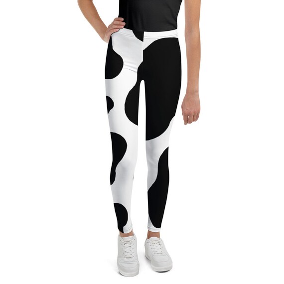 Cow Print Workout Leggings