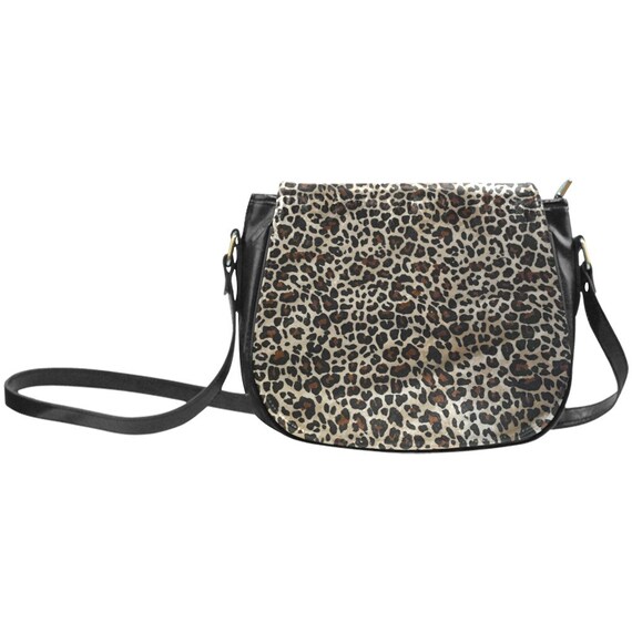 Crossbody Bag Leopard Print Animal s Print Saddle Bad Shoulder Bag Purse Gift for Animal Lovers Size 10.24l X 4.13w Etsy Ireland