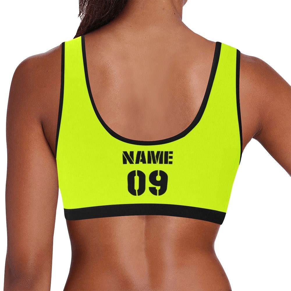 Custom Team Sports Bra, Personalized Sports Bra, Design Your Own Sports Bra,  Sports Uniform, Team, Name, Number, Custom Gift -  Canada