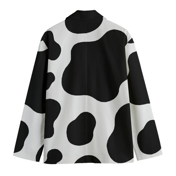 Cow print deals blazer