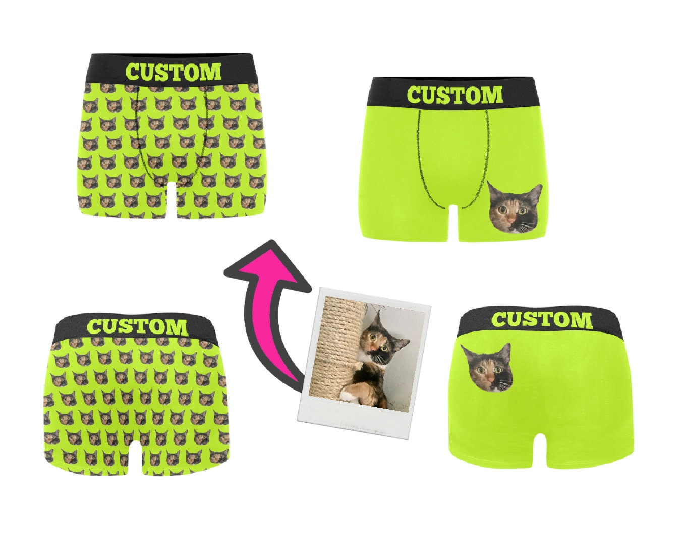 Cat Boxer Briefs 