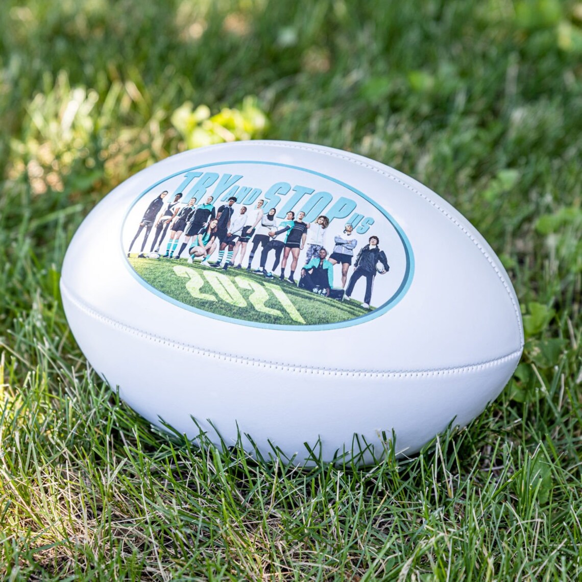 Custom Full Size Rugby Ball Personalized Rugby Ball Rugby Etsy