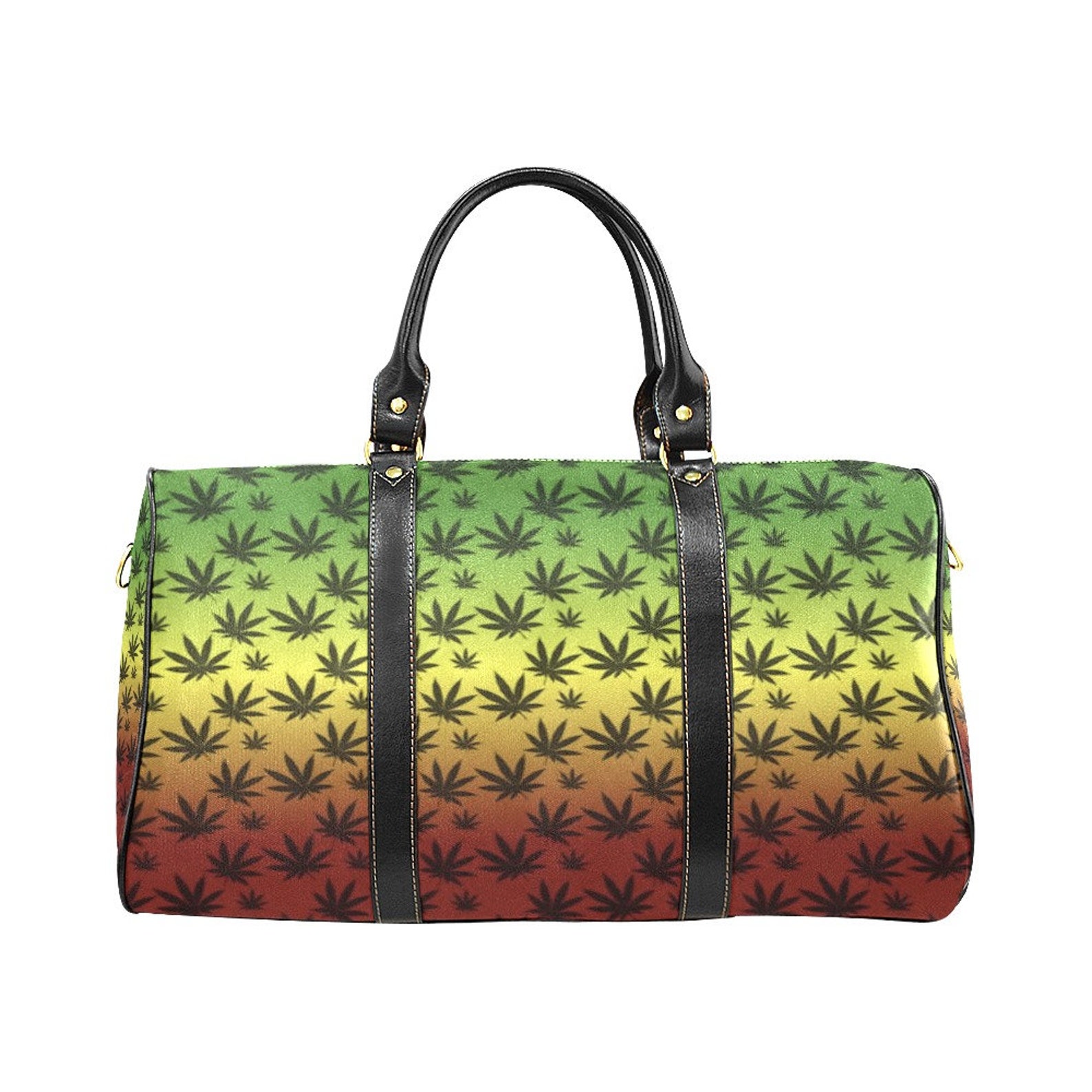 Travel Bag Cannabis Marijuana Weed leaves gift Duffel bag Etsy