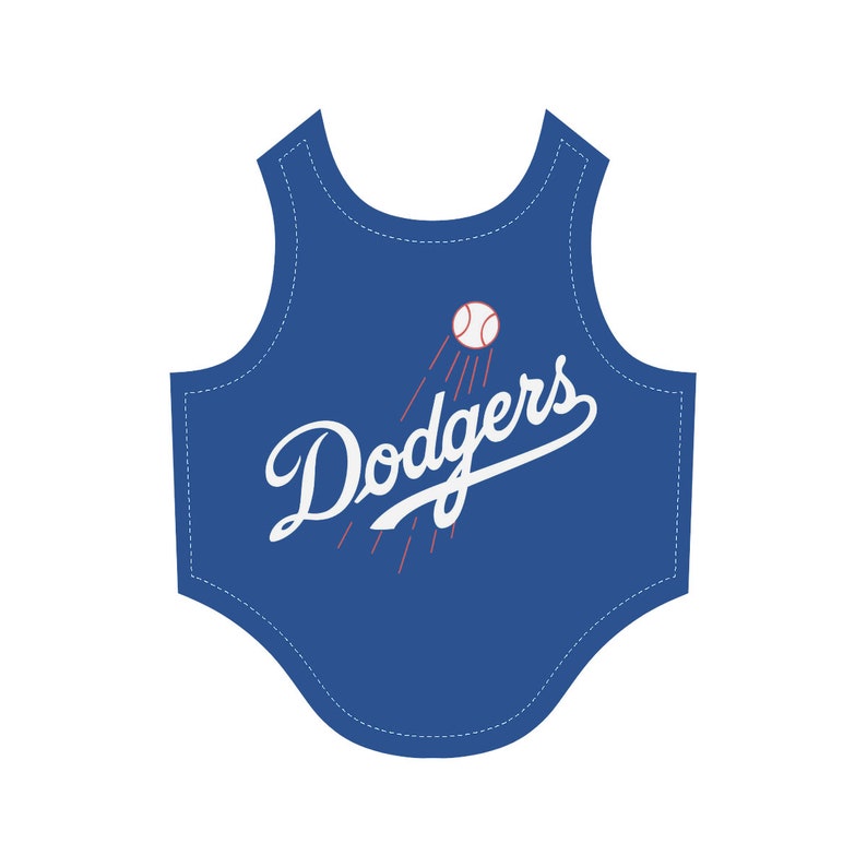 Los Angeles Dodgers Dog tshirt Dog Tank Top Dog shirt Dog Etsy