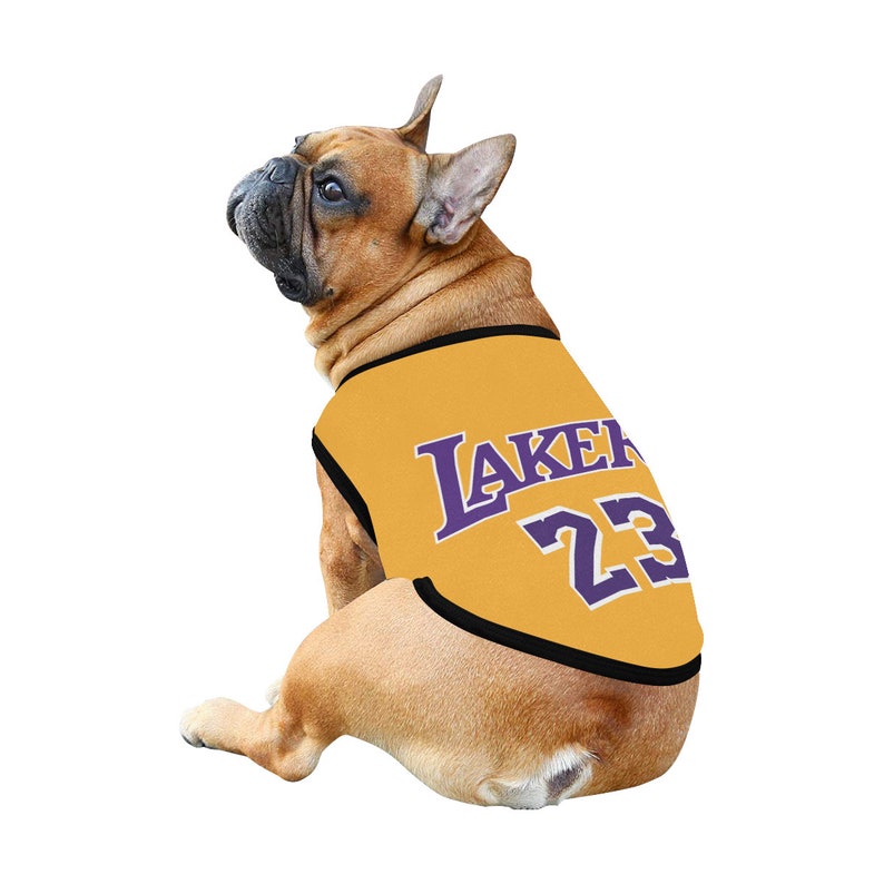 Lakers 23 Lebron James Dog tshirt Dog Tank Top Dog shirt Etsy