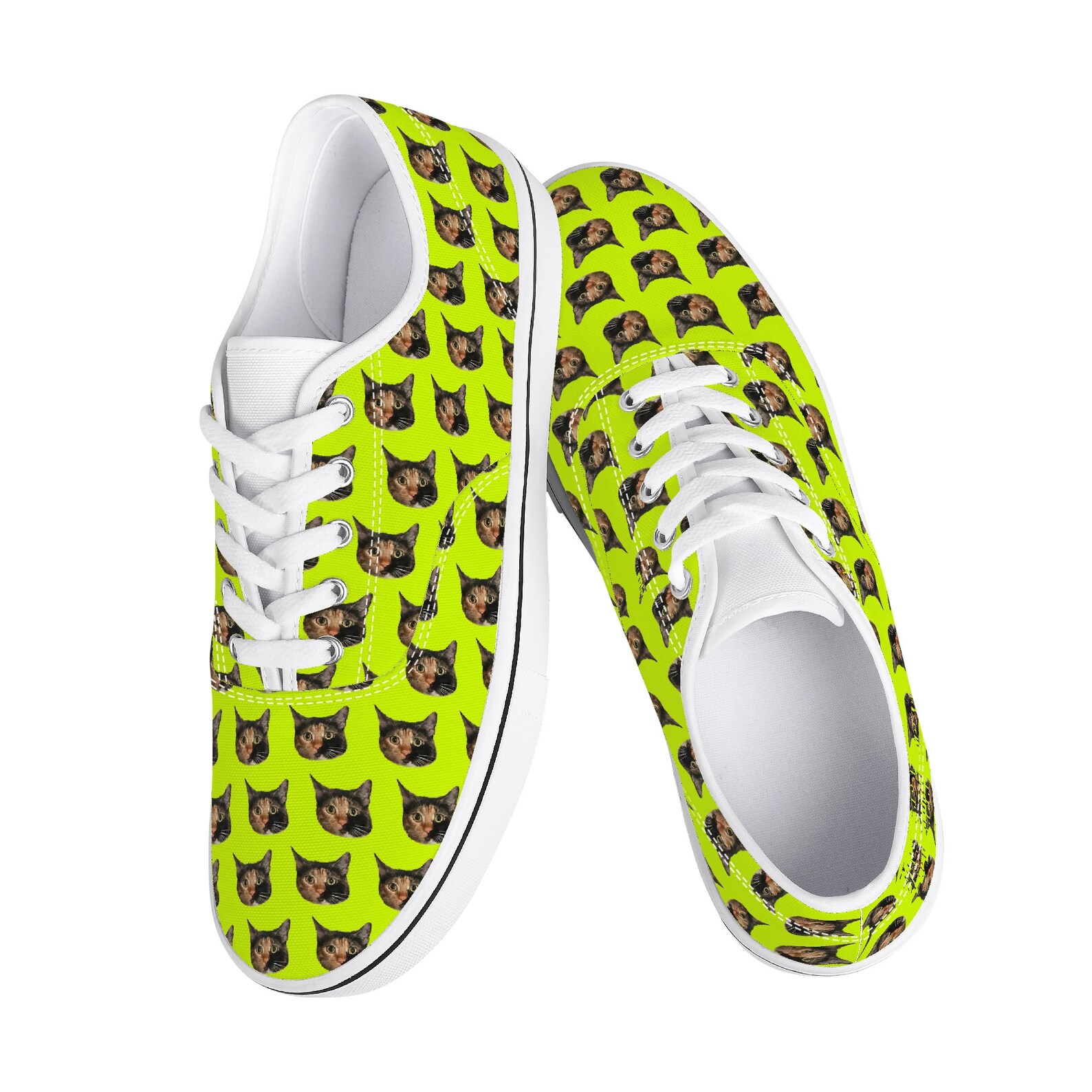 Custom Photo Skate Shoes Personalized Shoes Design Your Own Etsy