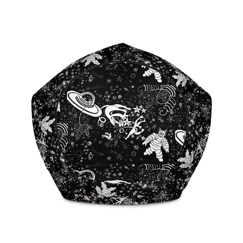Waterresistant Bean Bag Chair Cover w/ zipper Cats in space Etsy