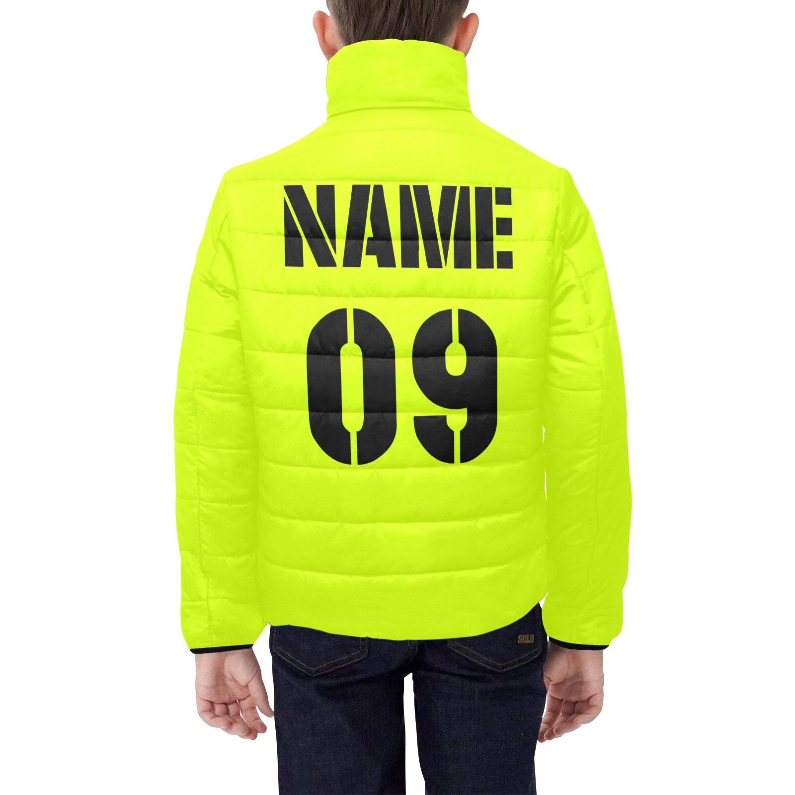 Custom Team Padded Jacket for Kids 