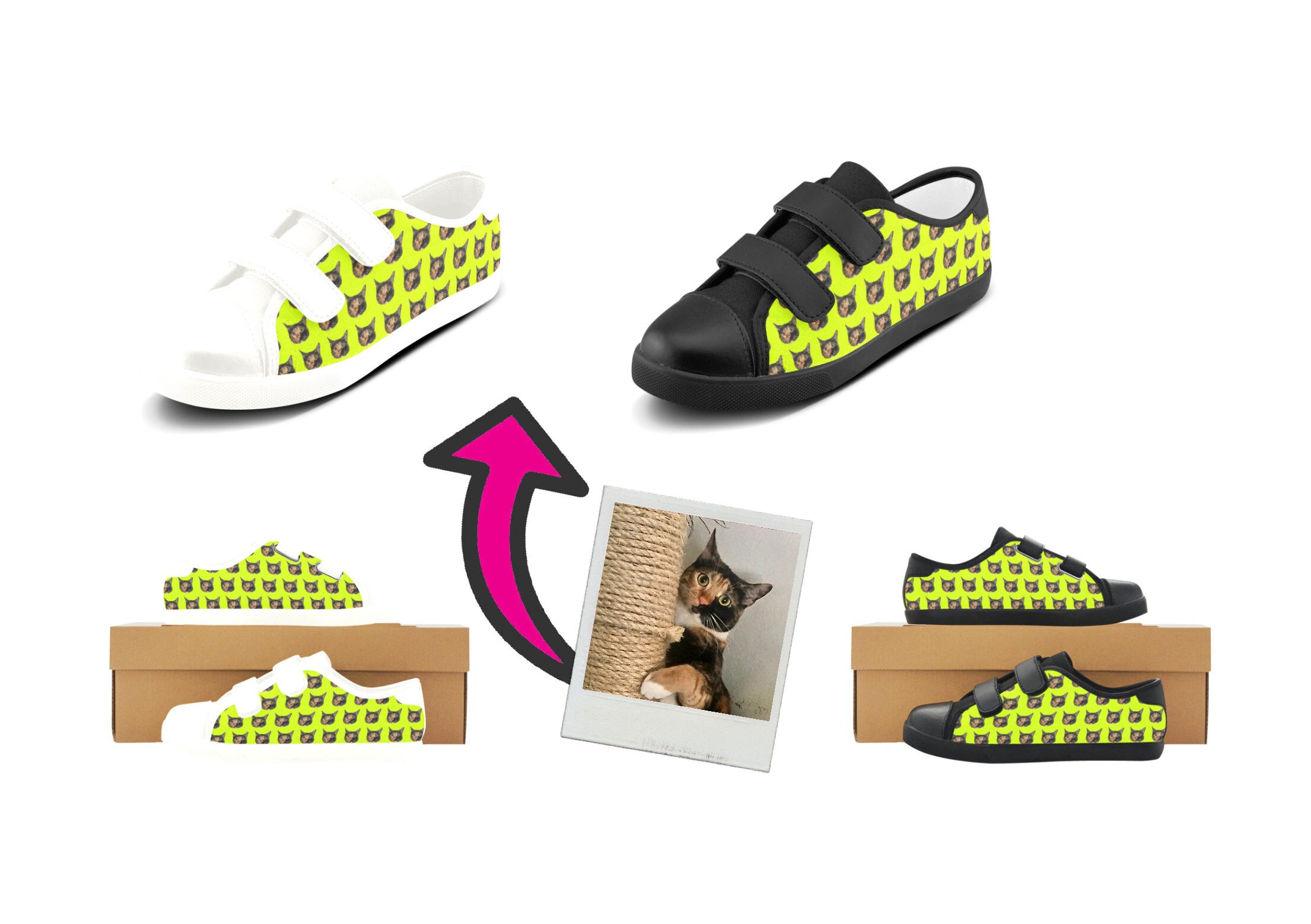 Adult hotsell velcro converse