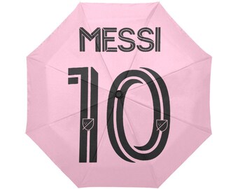 Automatic Foldable Umbrella, Argentina Soccer Team, Messi 10, Messi Umbrella, Leo Messi, Argentina Umbrella, Argentina accessory, Mesi gift