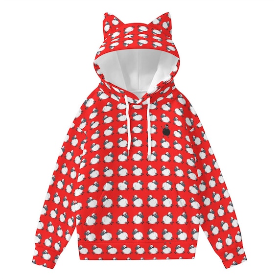 Sheep hoodie cheap with ears