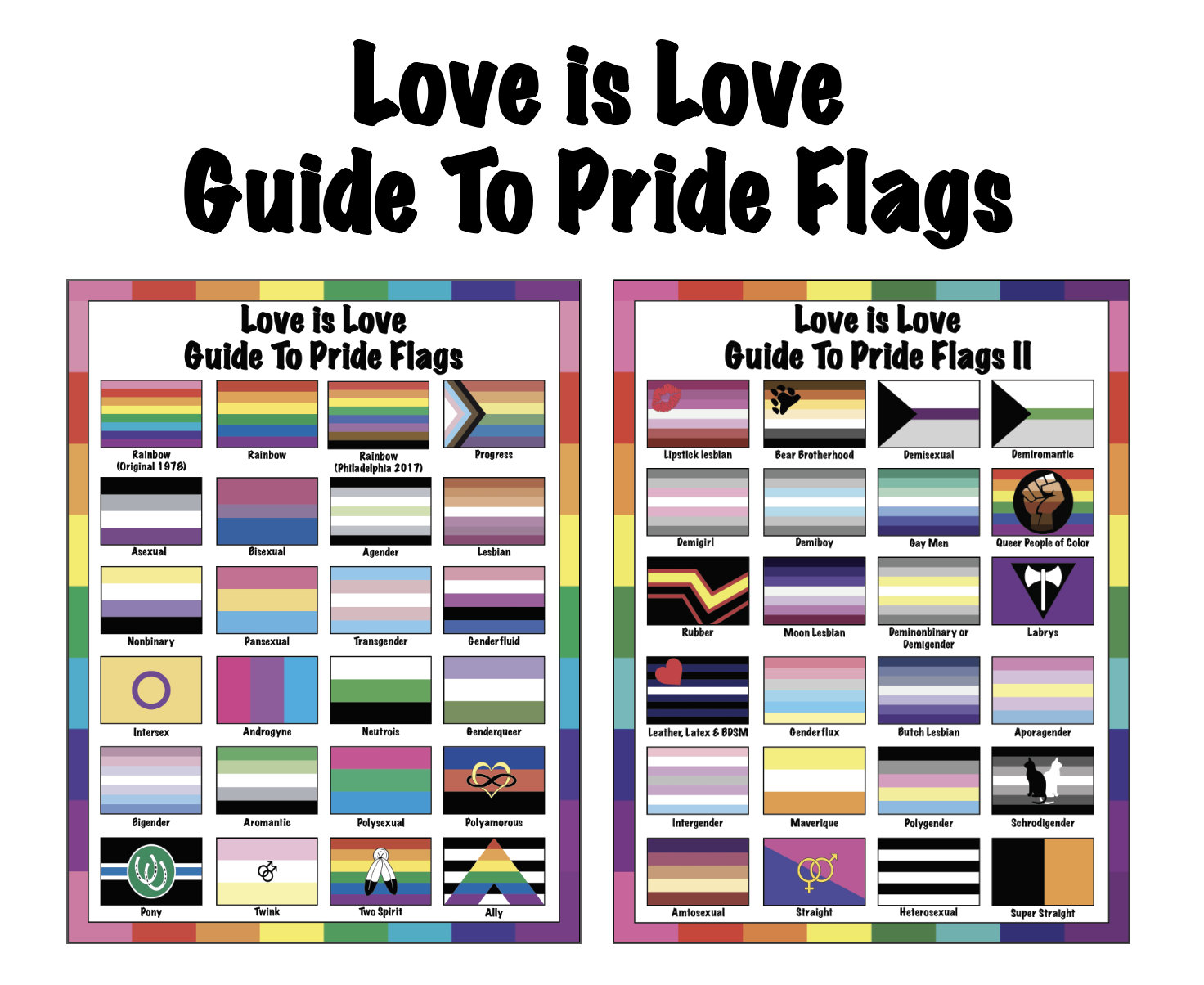 Your ultimate guide to Pride flags