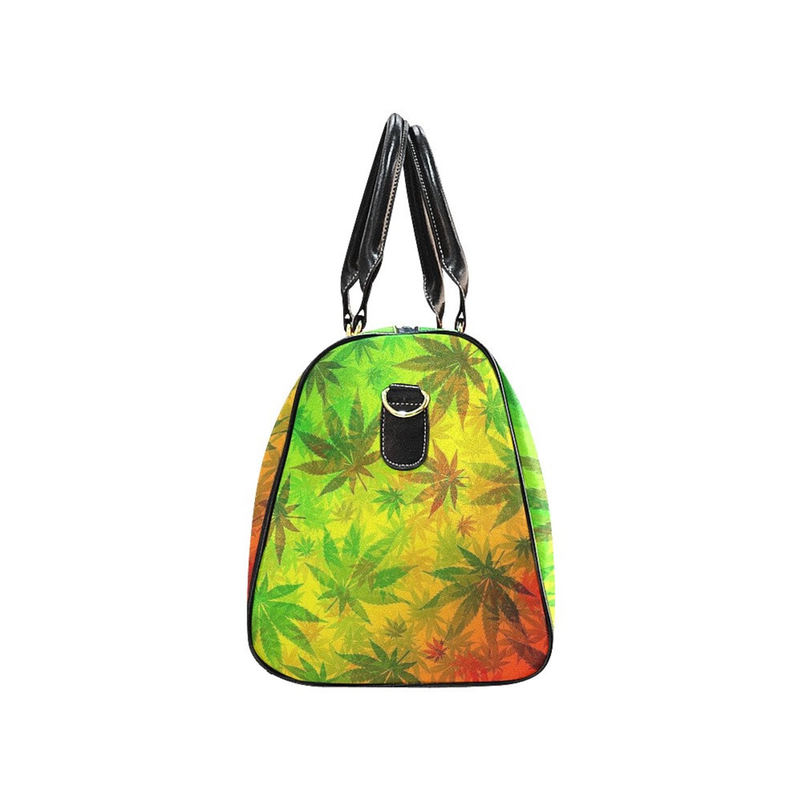 Travel Bag Cannabis Marijuana Weed Leaves Gift Duffel Bag Etsy