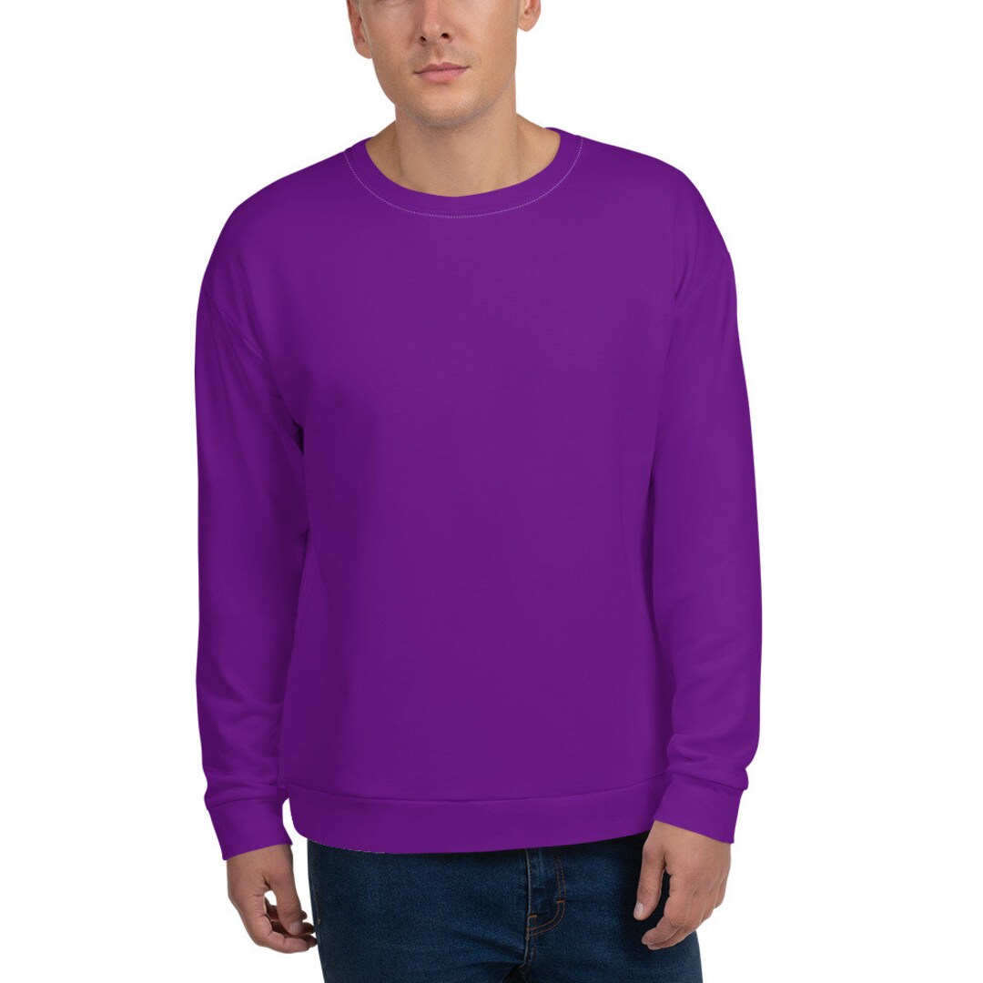 Neon purple sweatshirt sale