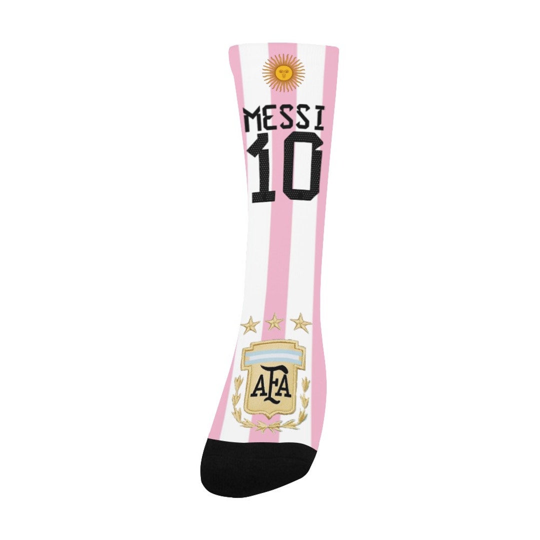 Socks for the Family Argentina Soccer Team, Messi 10, Messi Socks, Leo