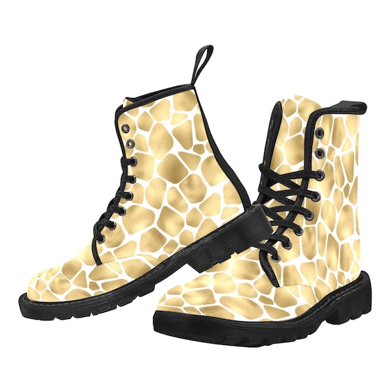 Botas de lona Lace Up para de jirafa Felino - Etsy