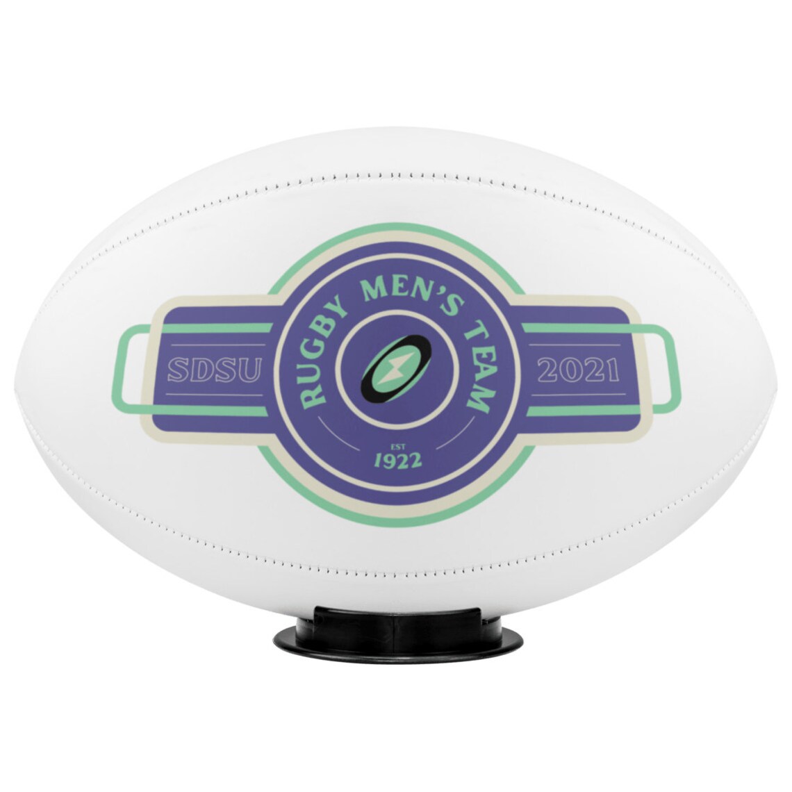 Custom Full Size Rugby Ball Personalized Rugby Ball Rugby Etsy