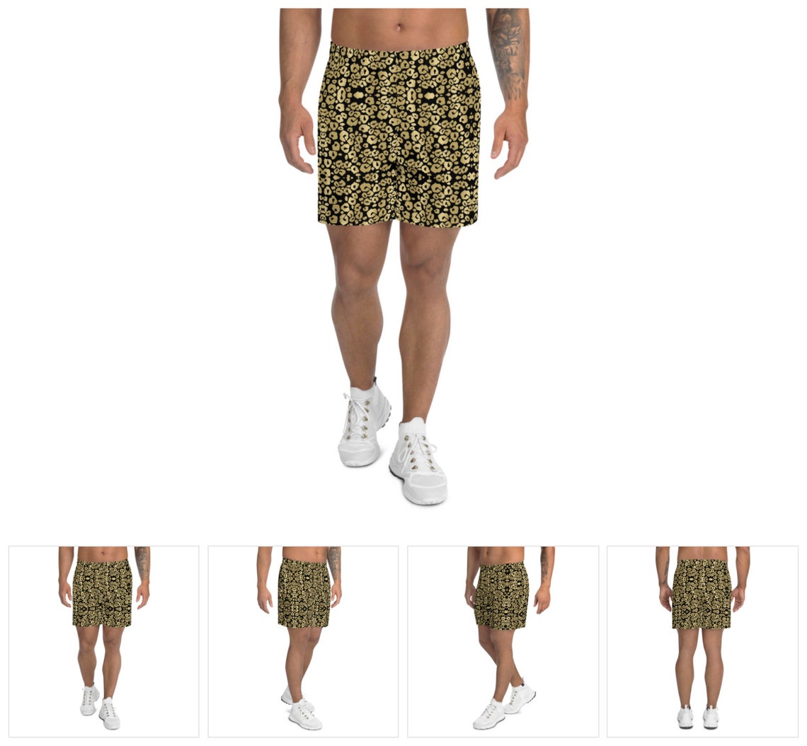 Men's Shorts Swimsuit Swimwear Animal Print Pattern - Etsy