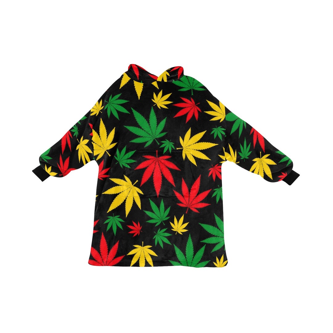 Blanket Hoodie for the Family Marijuana Hoodie Cannabis Etsy
