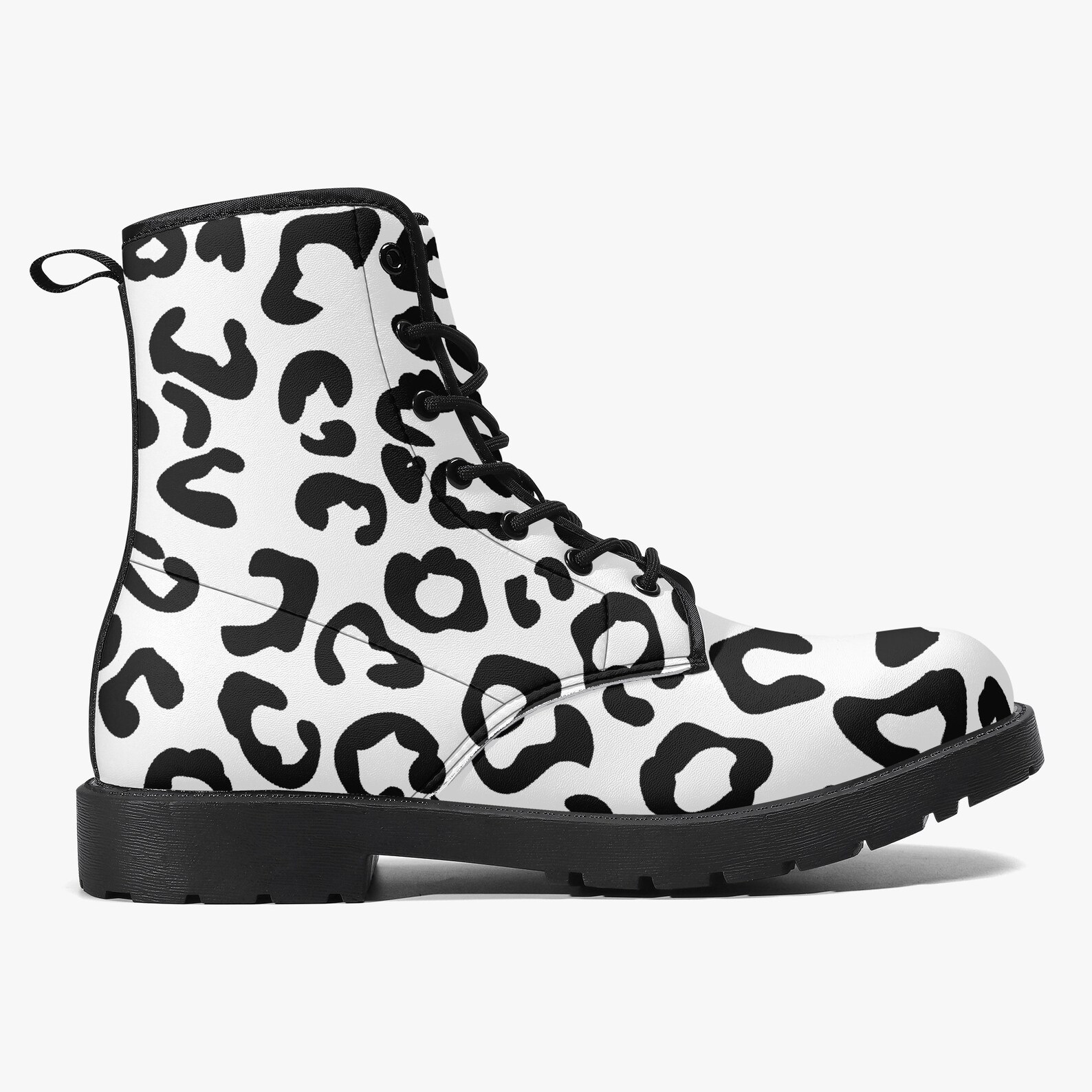 Winter High-Top Leopard Print Wild Warm Snow Boots