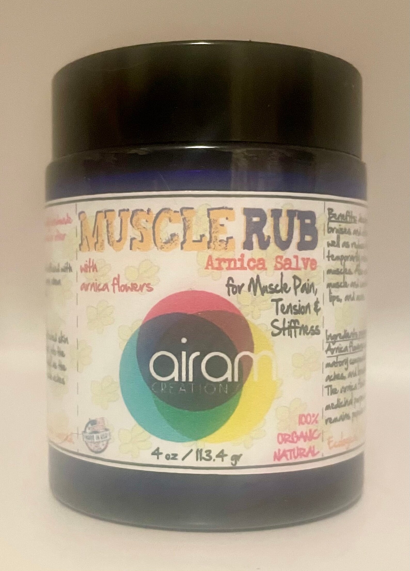 Organic All Natural Chest Rub Vapor Rub Ointment Balm Topical Etsy