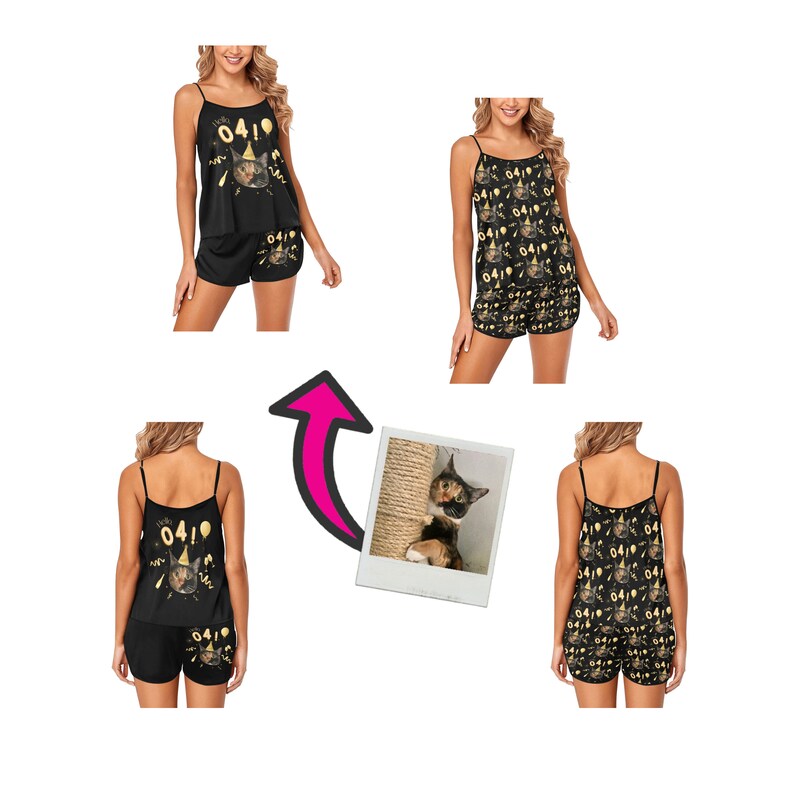 EJC Printed Spaghetti Strap Cover Up