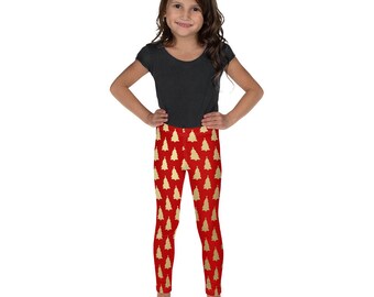 Kid's Leggings Christmas trees