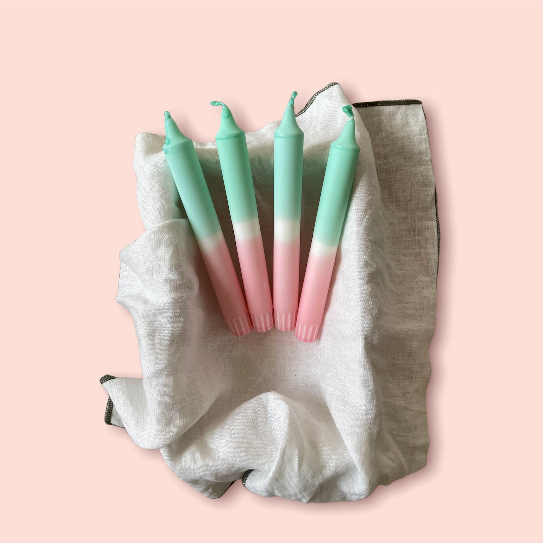 Lot 4 Bougies Artisanales