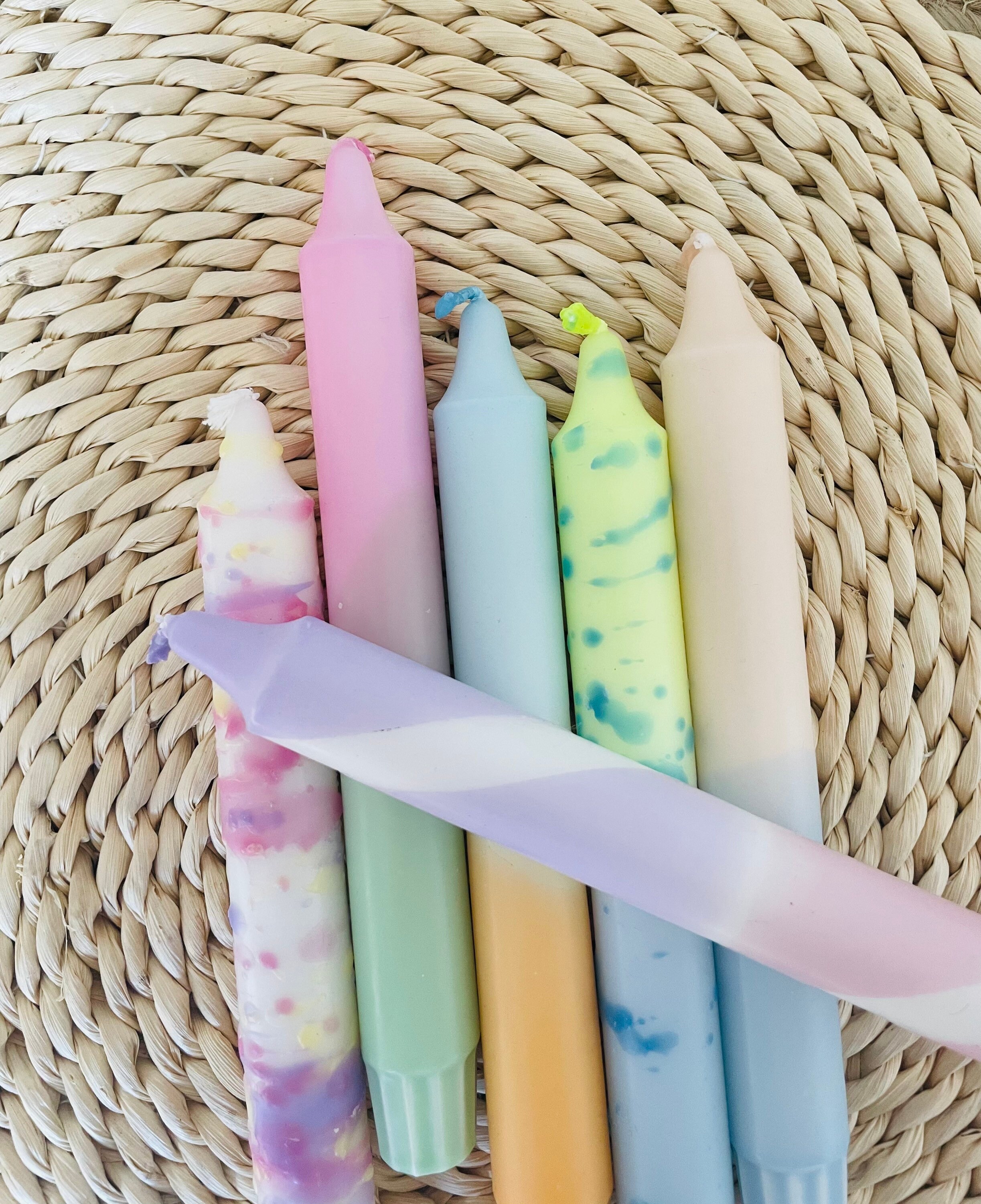 Dip Dye Bougie Artisanale