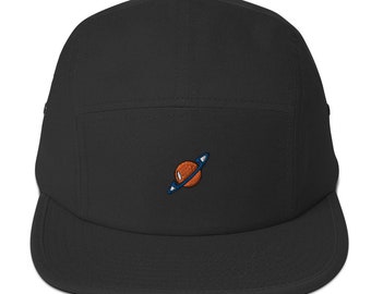 5 Panel Camp Hat - Saturn Squad | Embroidered to Order | Low Profile and Soft Structured 100% Cotton Cap