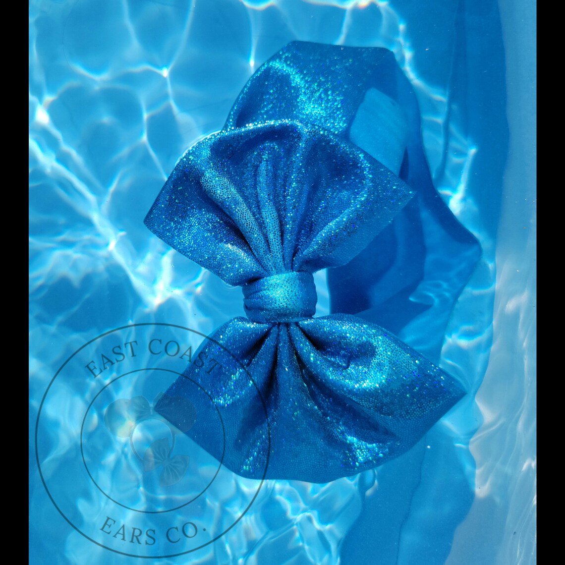 Turquoise Swim Bow Swim Bow Water Resistant Bow Summer Bow Etsy