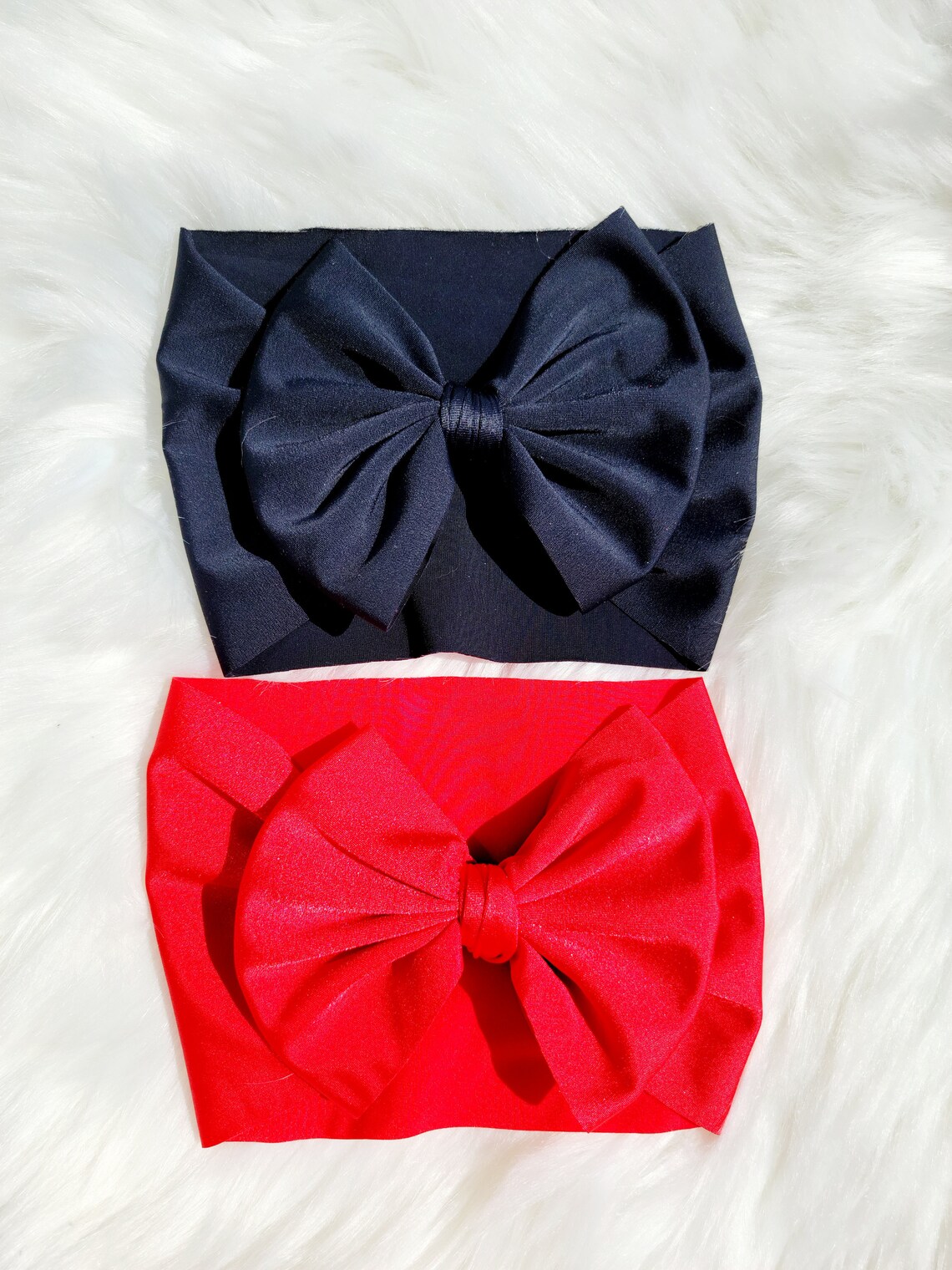 Solid Swim Bows Swim Bow Red Swim Bow Blue Swim Bow Purple Etsy