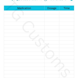 Hospital Caregiver Planner Printable | Medication Log | Doctor Questions | Appointment Planner | Prayer Journal | Instant Download image 3