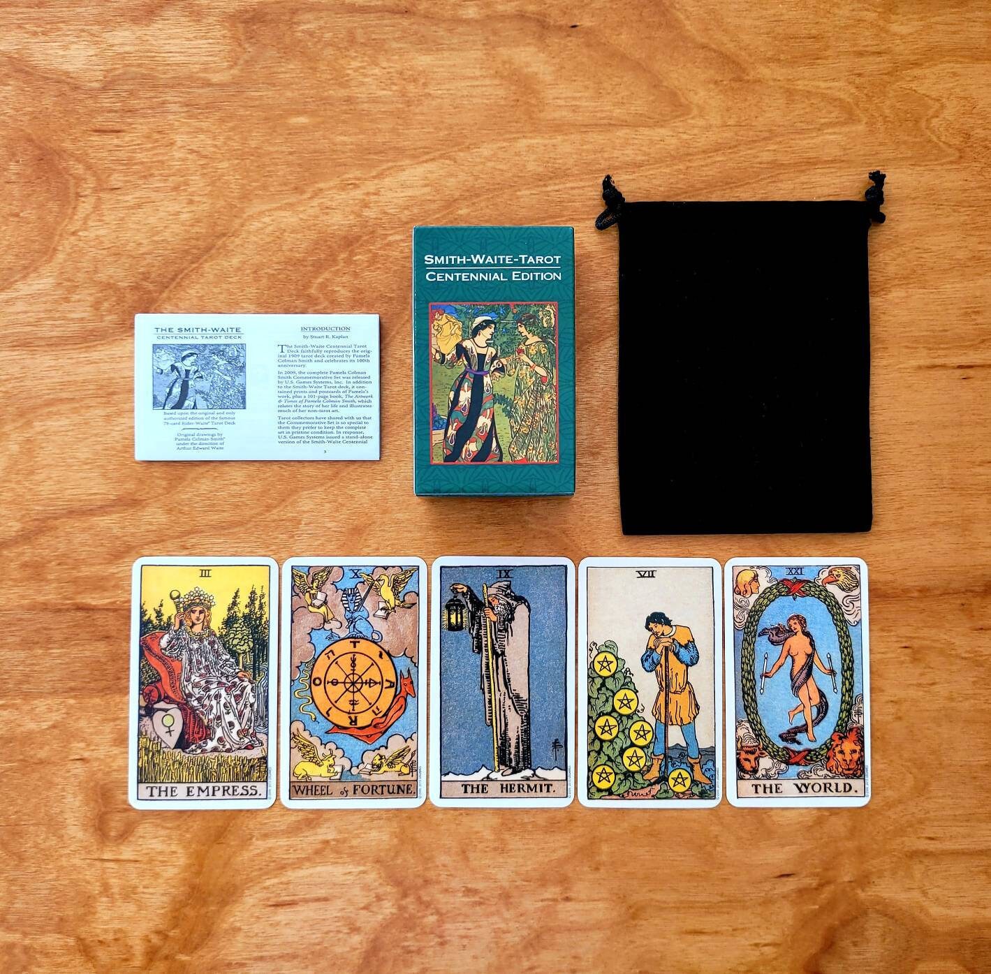 SMITH-WAITE Tarot Card Deck & Instruction Booklet ...