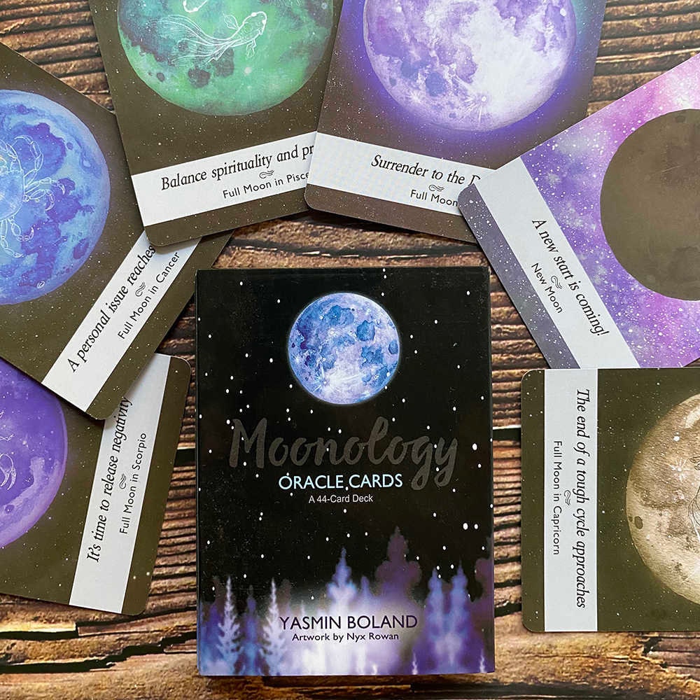 MOONOLOGY Oracle Cards A 44 Card Deck Brand New Factory Sealed 