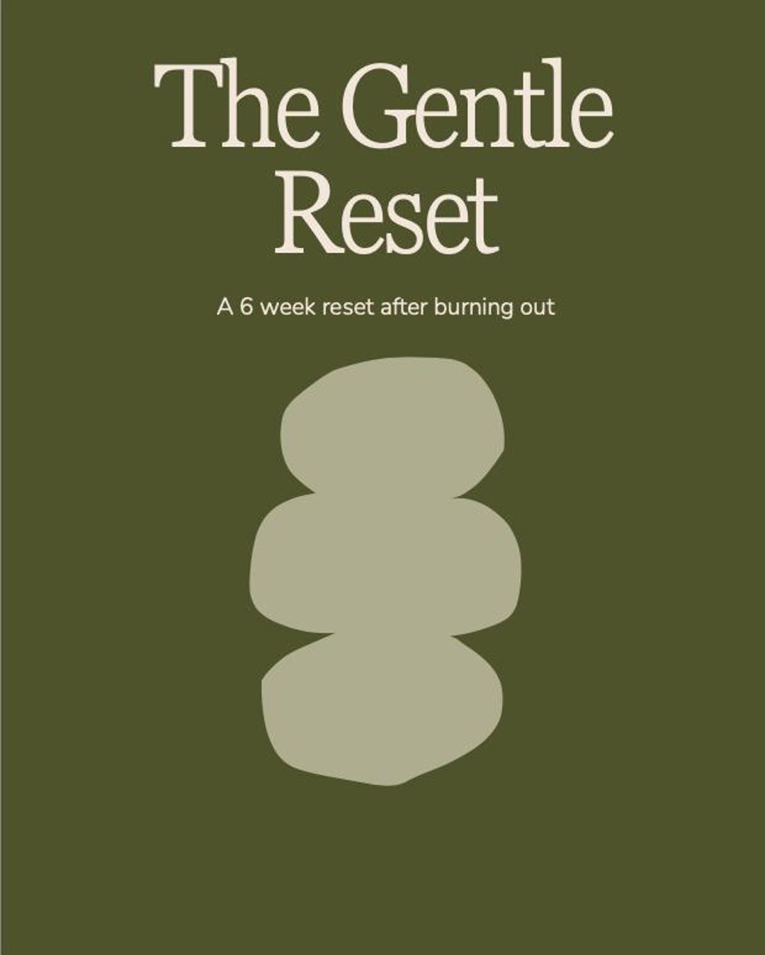 The Gentle Reset: A 6-week Reset After Burning Out - Etsy