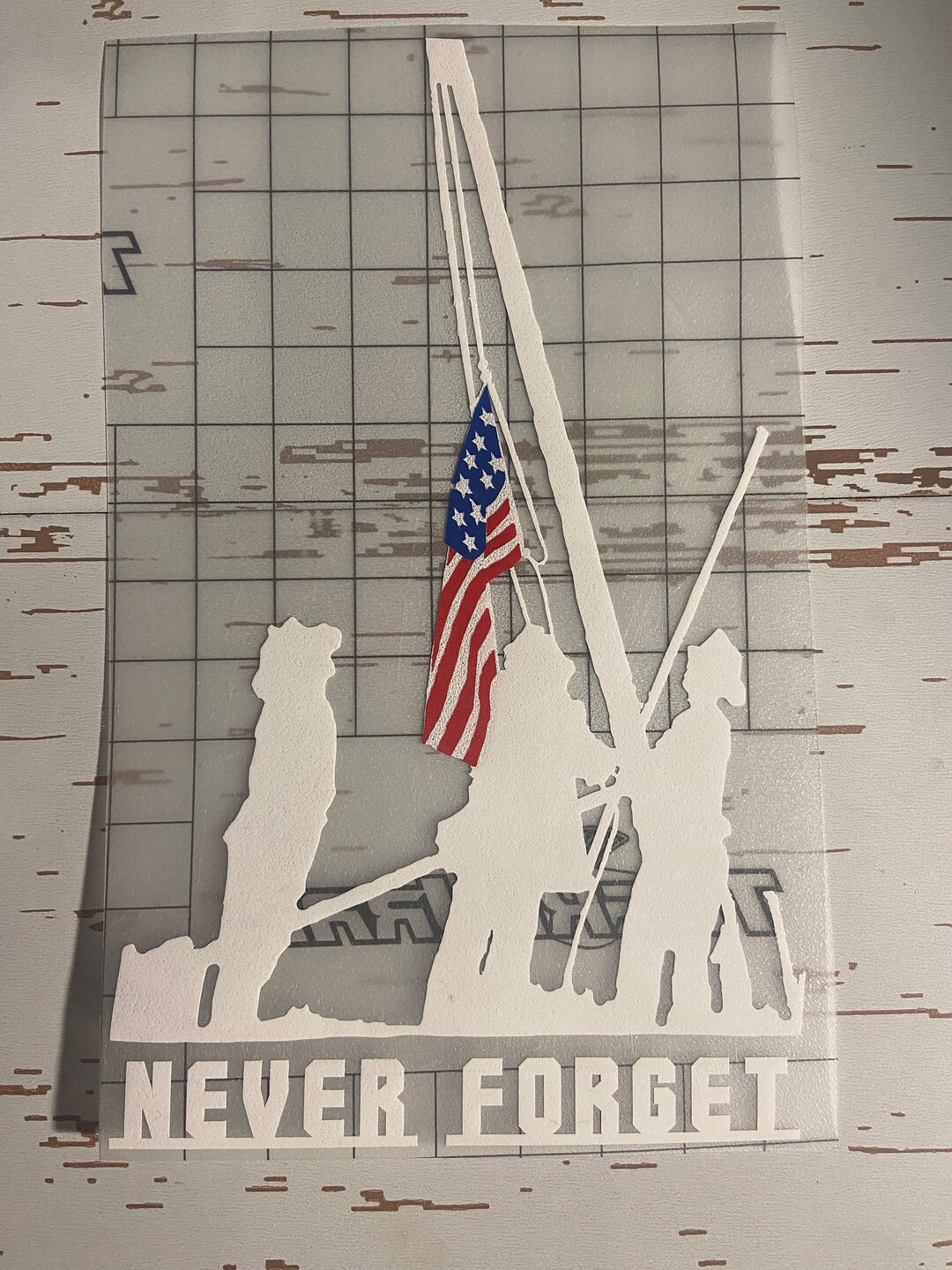 9/11 September 11 Firefighter Flag Remembrance Decal/sticker - Etsy