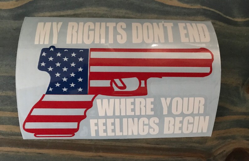 Gun Rights Decal for 2nd Amendment Etsy