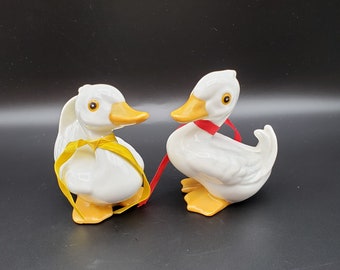 Homco Duck Set Set of 3 Homco Ducks Duck Decor Baby Ducks Cute ducks fall decor farm animals birds bird decor made in taiwan