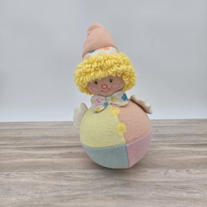 Cozy Bows clown / 1980&#39;s baby decor