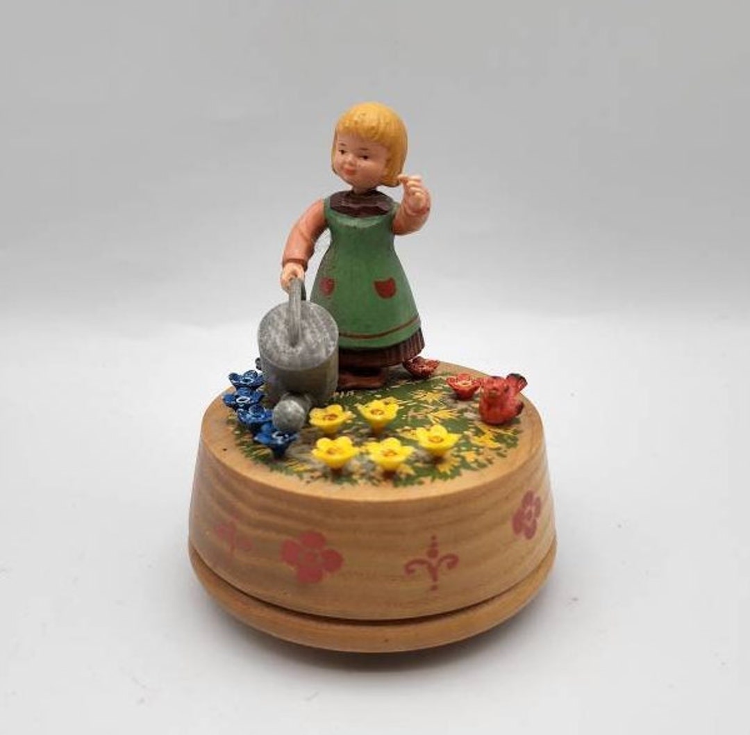 Anri Music Box / Oh What a Beautiful Morning / Wood Music Box Etsy