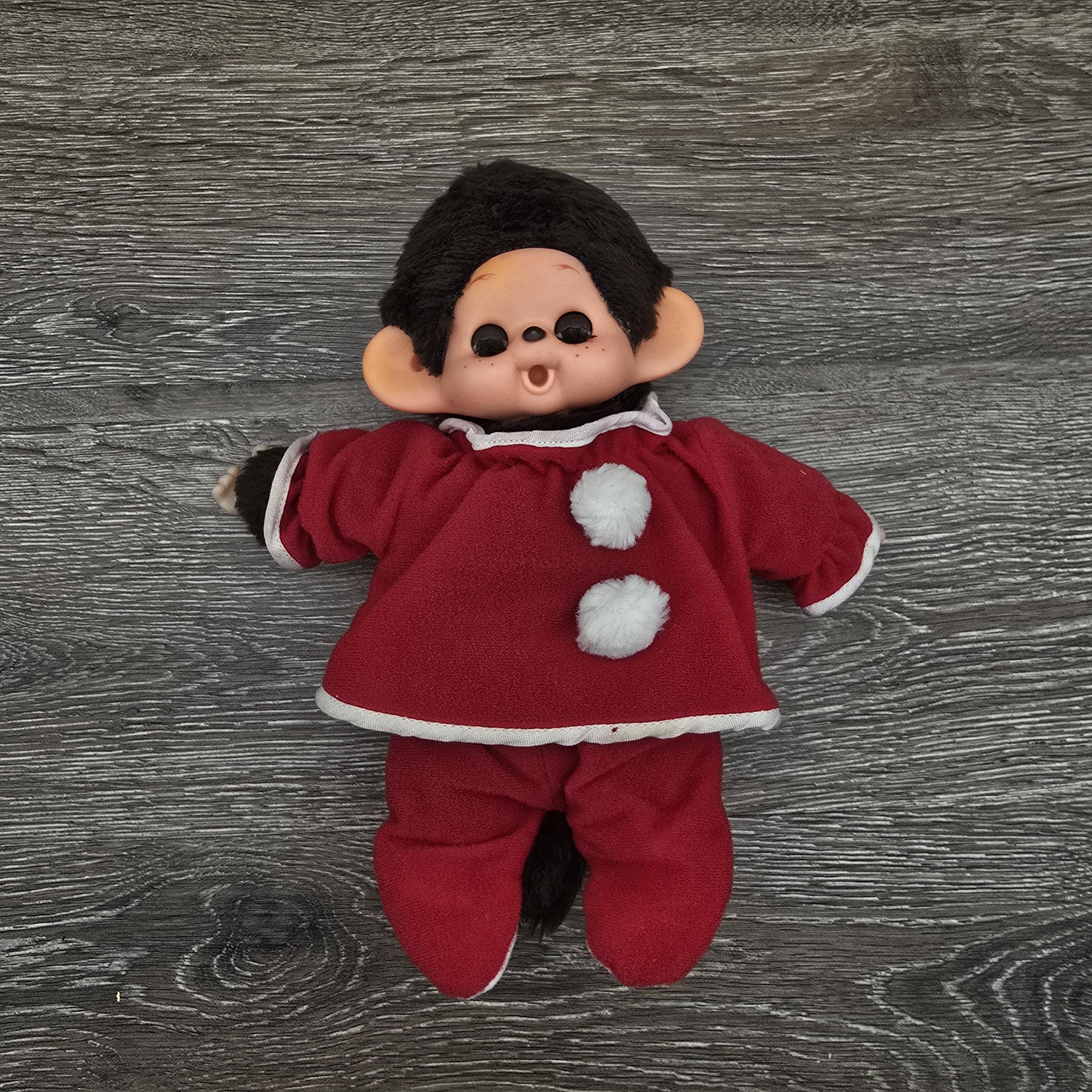 Vintage Sekiguchi Monchhichi Monkey Doll - 1970s/80s Plush Toy