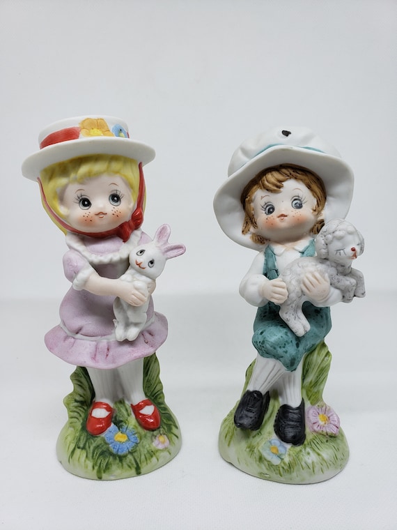 Download 1970 S Kitsch Figurines With Kmart Sticker On Bottom Etsy