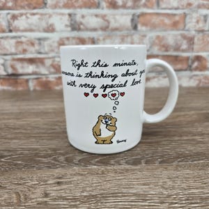 Hallmark Cards Right This Minute... Very Special Love Mug / 1986