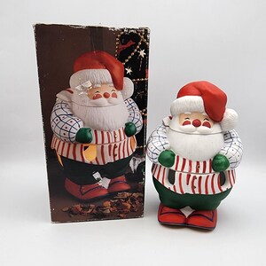 Santa potpourri holder / Potpourri Designs Room Scenter / Jolly Santa / 1995