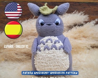 ES/ENG PDF Pattern. My Magical Neighbor, amigurumi crochet
