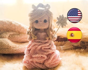 Glinda Amigurumi Crochet Pattern PDF – Inspired by Wicked | Step by Step
